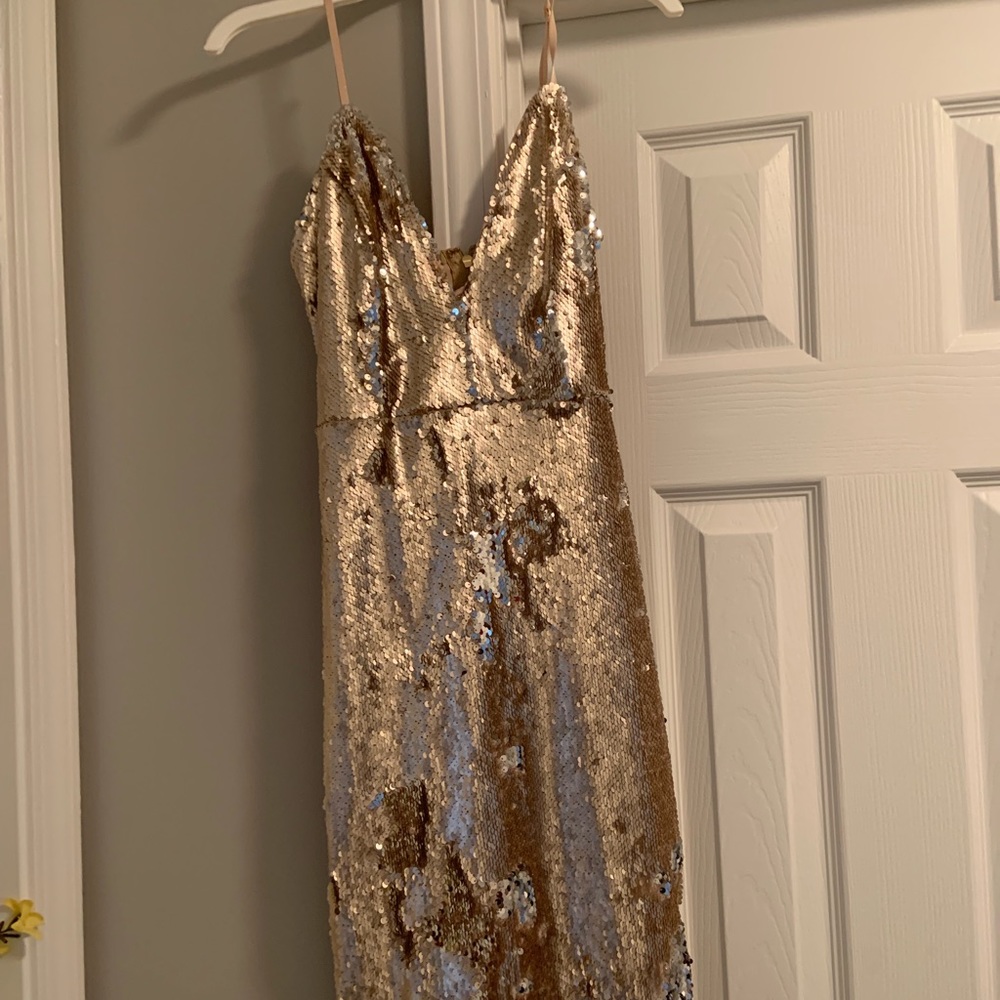 Sequin pattered dress